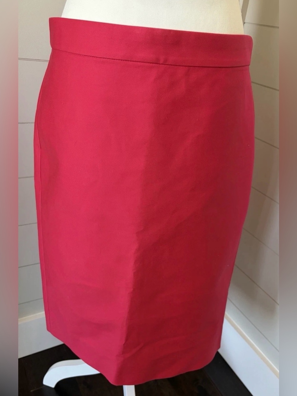 J. Crew No 2 Pencil Skirt NWT New Bright Hot Pink Size 8 women's